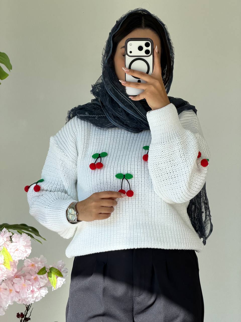 بافت دخترانه آلبالو